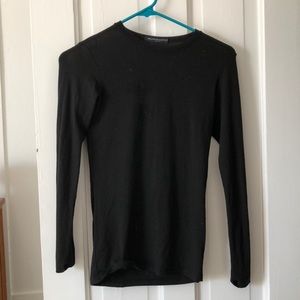 brandy melville black long sleeve 🍬